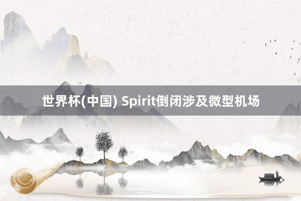 世界杯(中国) Spirit倒闭涉及微型机场