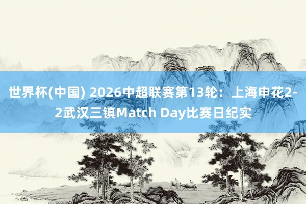世界杯(中国) 2026中超联赛第13轮：上海申花2-2武汉三镇Match Day比赛日纪实